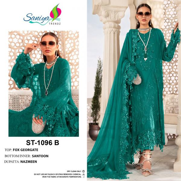 Saniya St 1096 Georgette Designer Pakistani Salwar Kameez